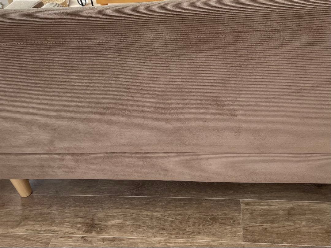 7/31まで【最終価格】LOWYA　2人掛けソファ　モカ