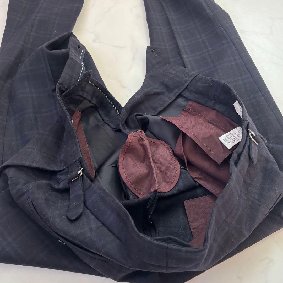 【近年モデル 極上サキソニー】インコテックス スリムフィット スラックス 48