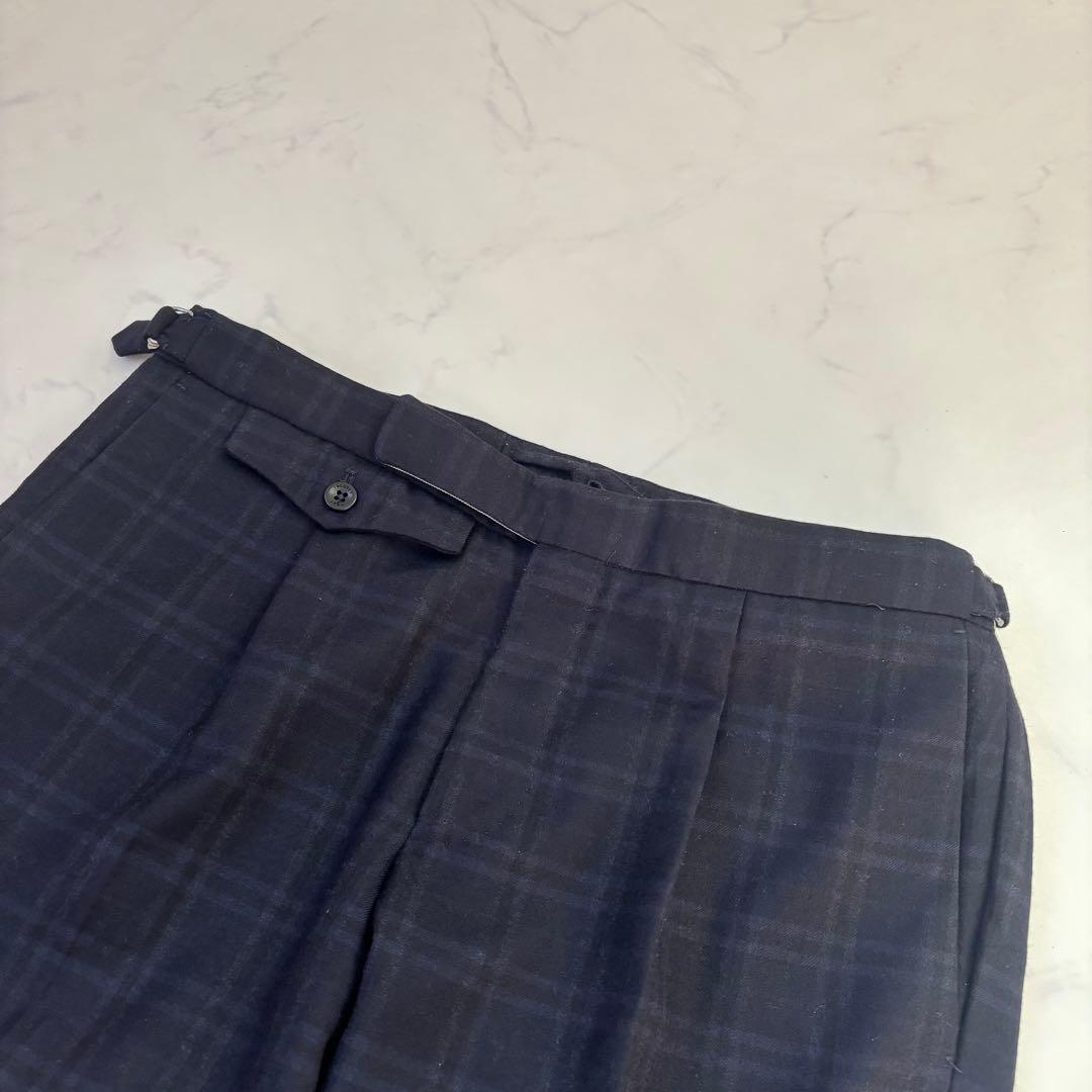 【近年モデル 極上サキソニー】インコテックス スリムフィット スラックス 48