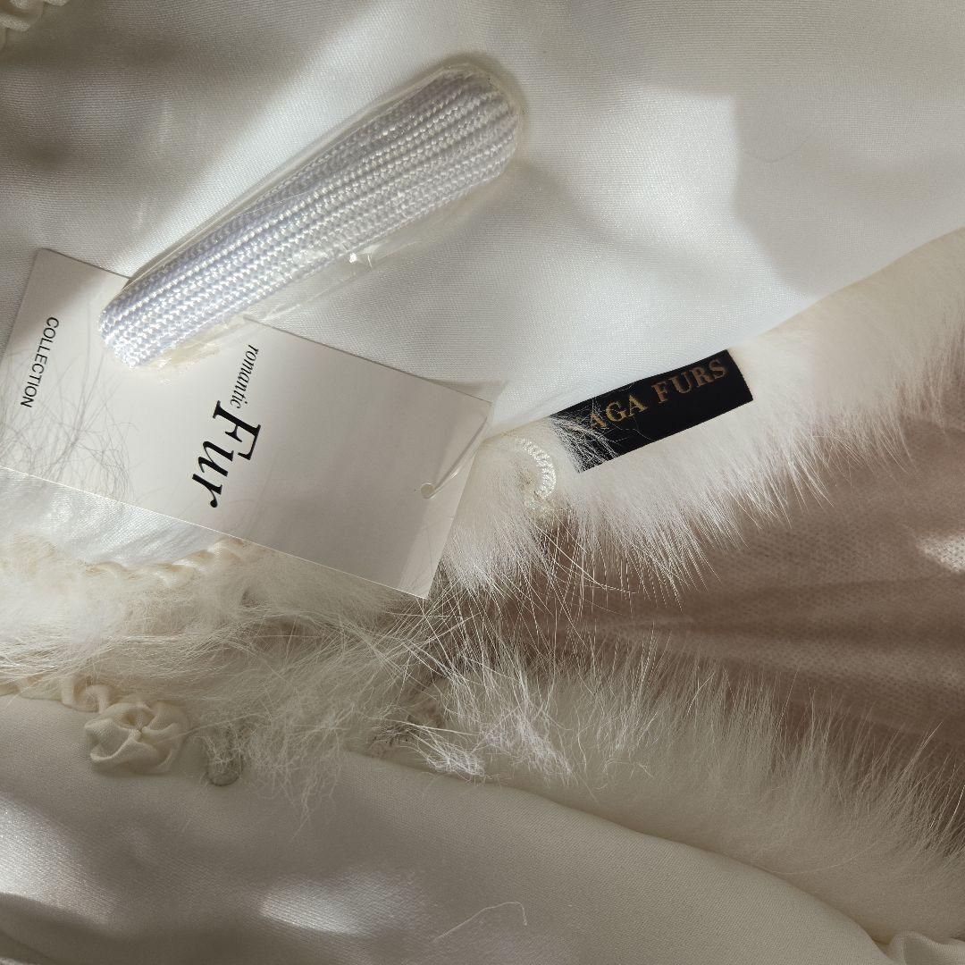 成人式　サガフォックス　ファー　ショール