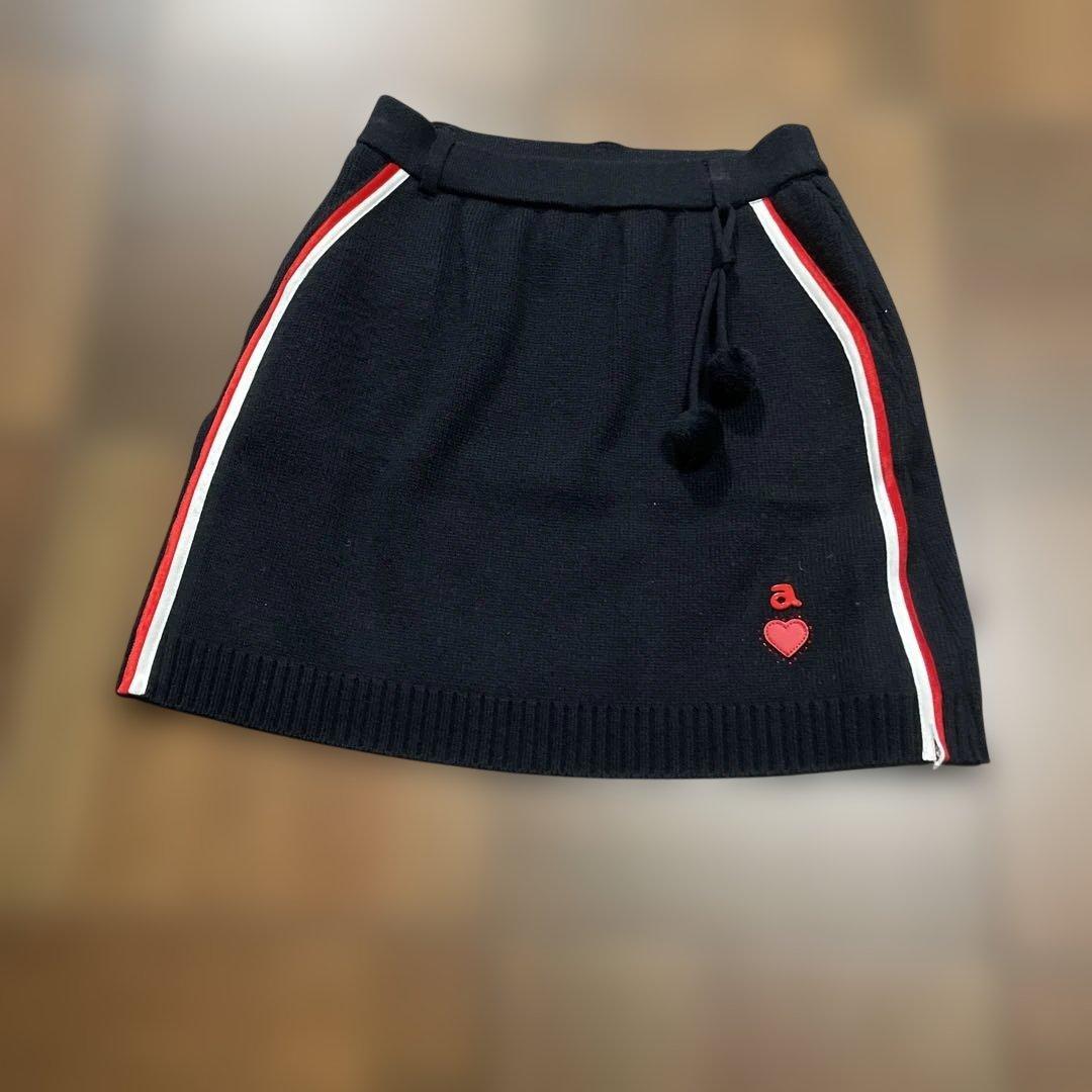 アルチビオ ニット＆スカート　セット ハート刺繍