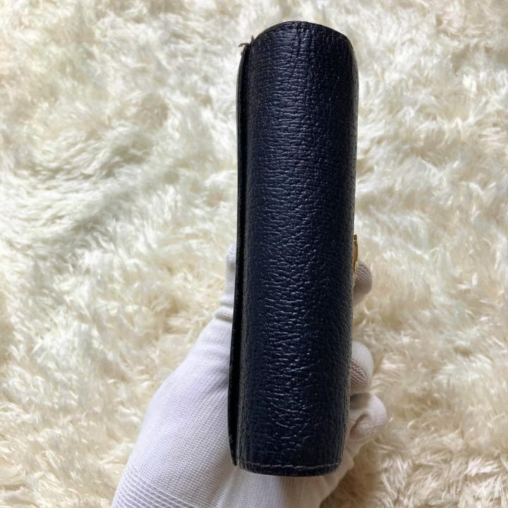 【VivienneWestwood】ヴィヴィアンウエストウッド三つ折り財布・黒