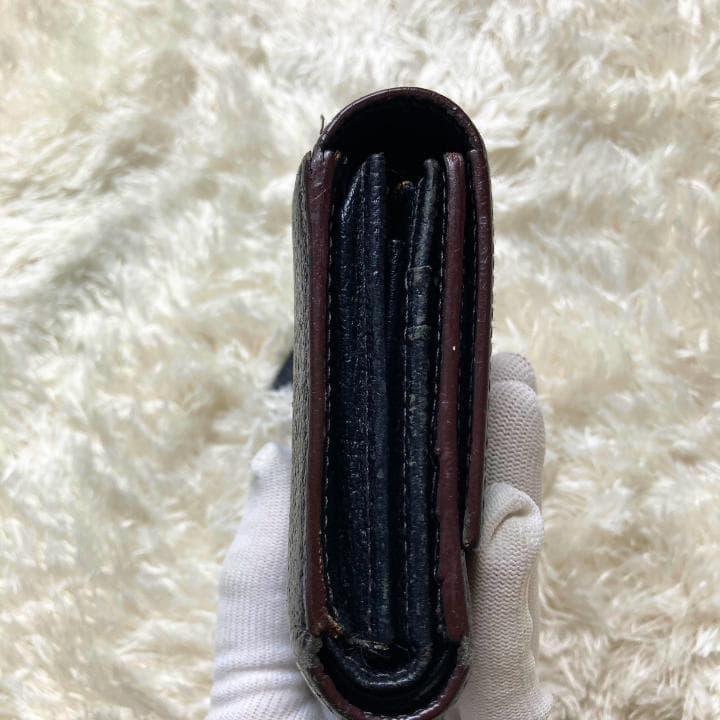 【VivienneWestwood】ヴィヴィアンウエストウッド三つ折り財布・黒