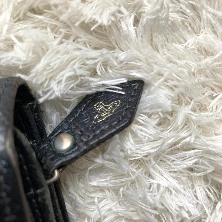 【VivienneWestwood】ヴィヴィアンウエストウッド三つ折り財布・黒