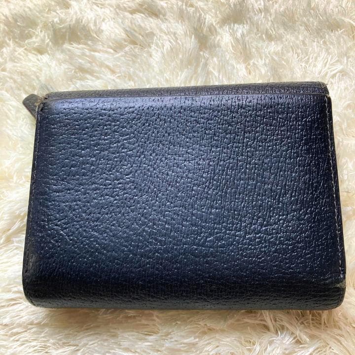 【VivienneWestwood】ヴィヴィアンウエストウッド三つ折り財布・黒