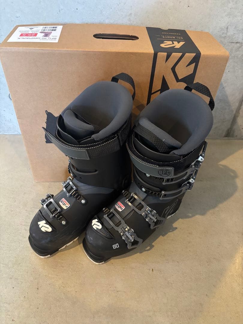 K2 BFC 80 GRIPWALK スキーブーツ 25.5
