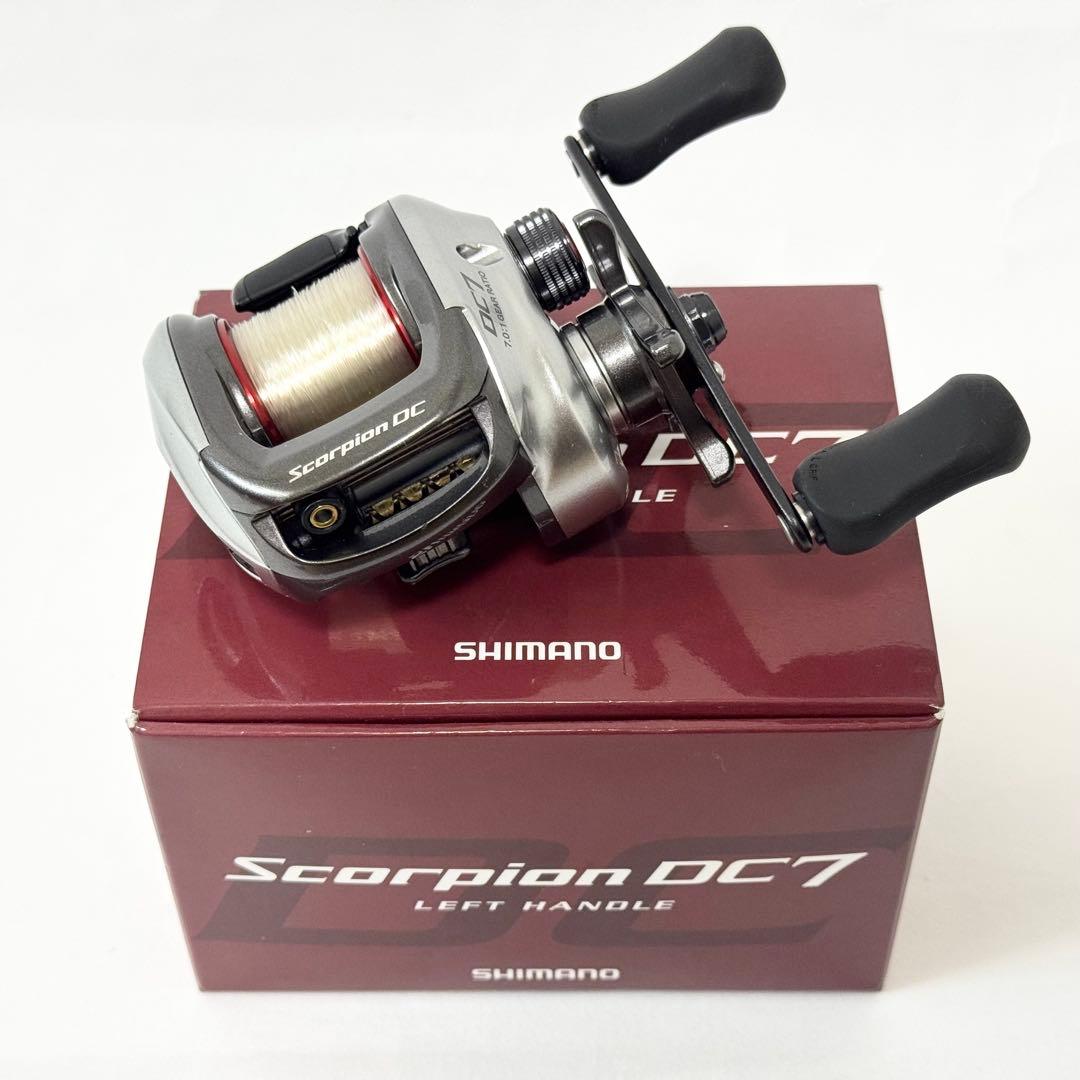 極美品✨SHIMANO Scorpion DC7 左ハンドル スコーピオン