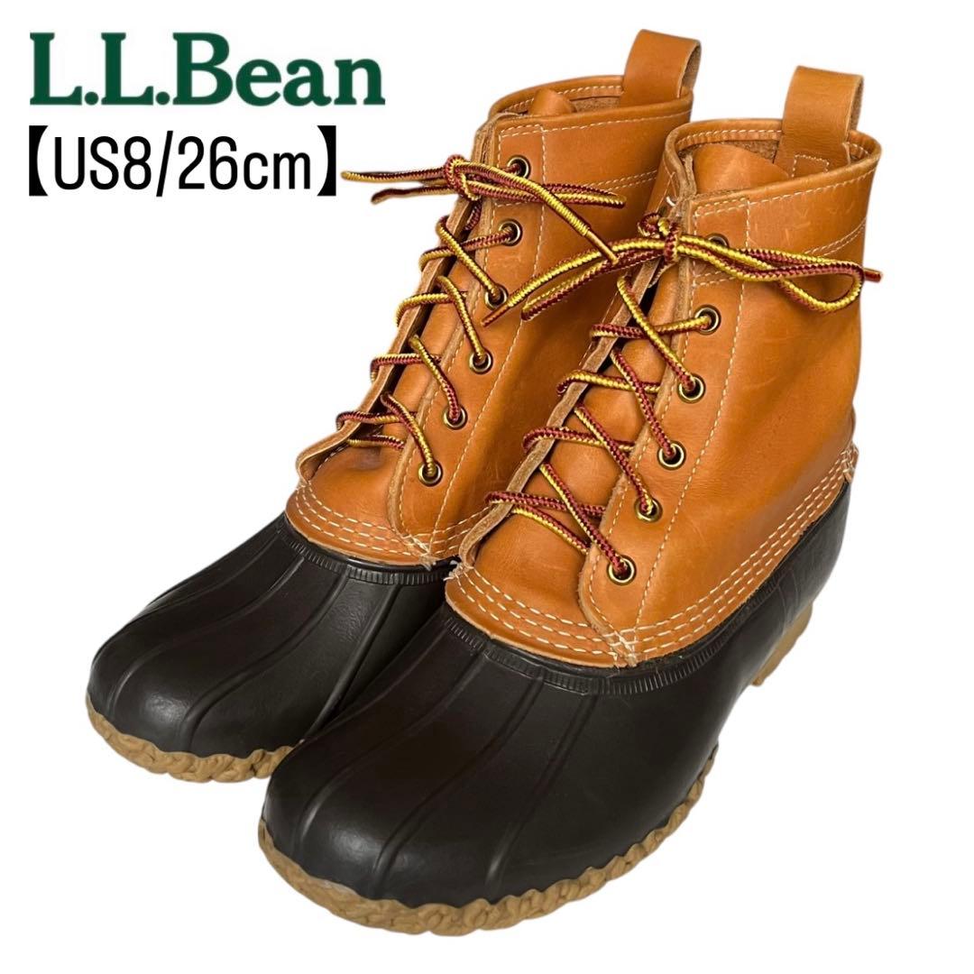 【定番/極美品】エルエルビーン 8 BEAN BOOTS 8インチ USA製