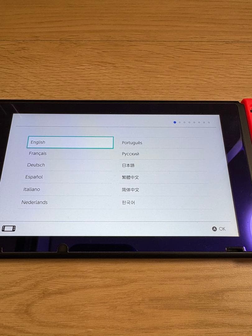 Nintendo Switch 青/赤 Joy-Con