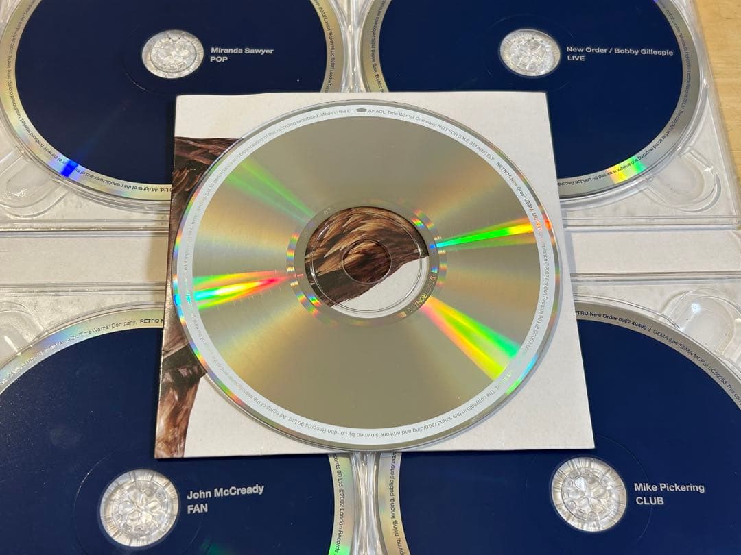 激レア RETRO New Order CD5枚UK初回限定盤