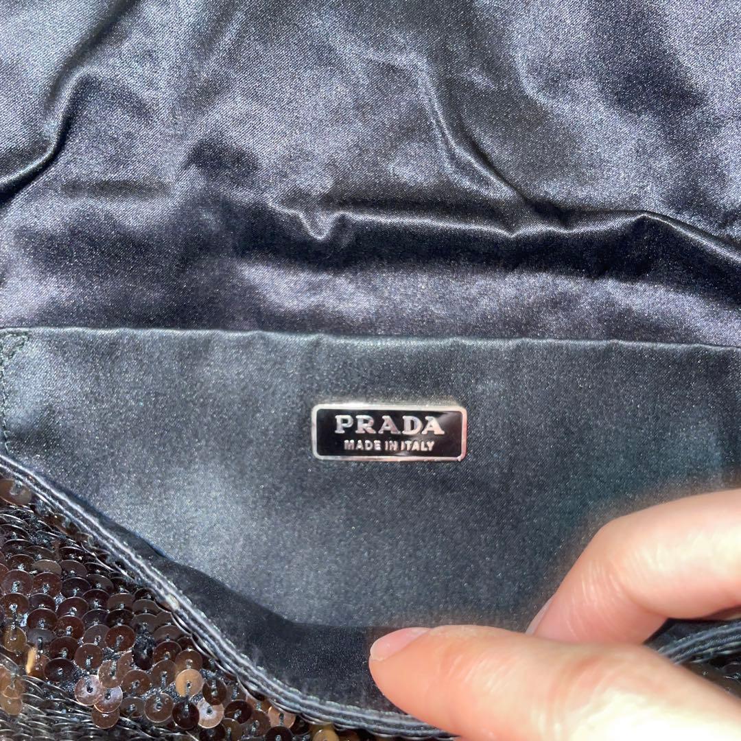 PRADA ハンドバック　キラキラ　希少　激レア