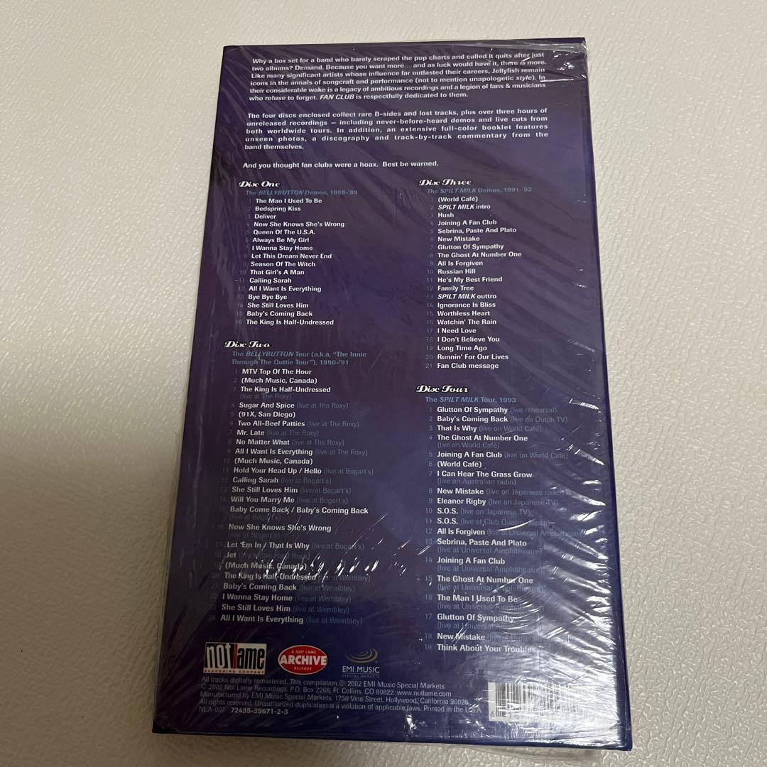 Jellyfish /Fan Club４枚組 ジェリーフィッシュ