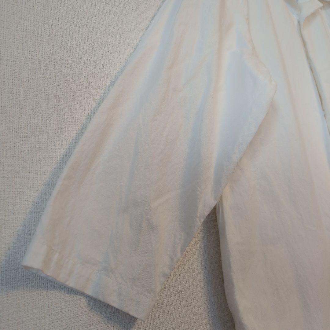 希少✨️ヤエカ コンテンポ 白 コットン つなぎ オールインワン ジャンプスーツ