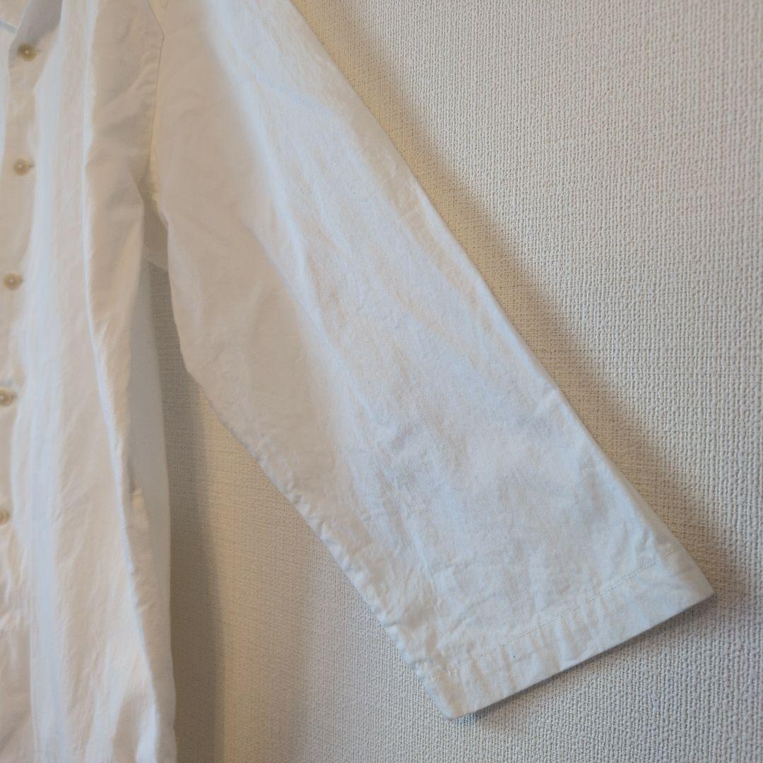 希少✨️ヤエカ コンテンポ 白 コットン つなぎ オールインワン ジャンプスーツ