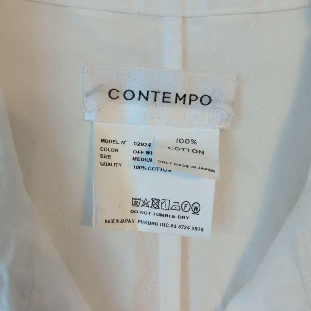 希少✨️ヤエカ コンテンポ 白 コットン つなぎ オールインワン ジャンプスーツ