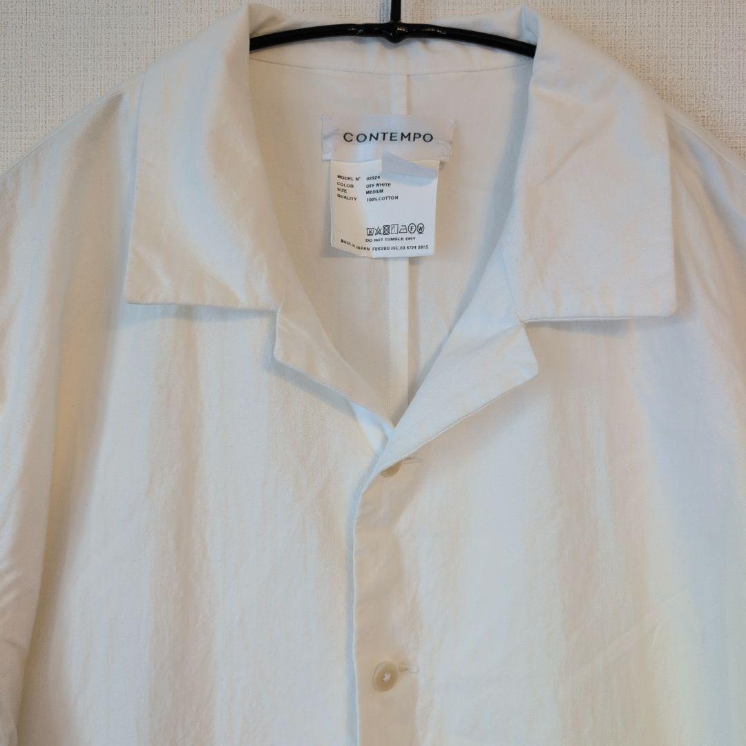 希少✨️ヤエカ コンテンポ 白 コットン つなぎ オールインワン ジャンプスーツ