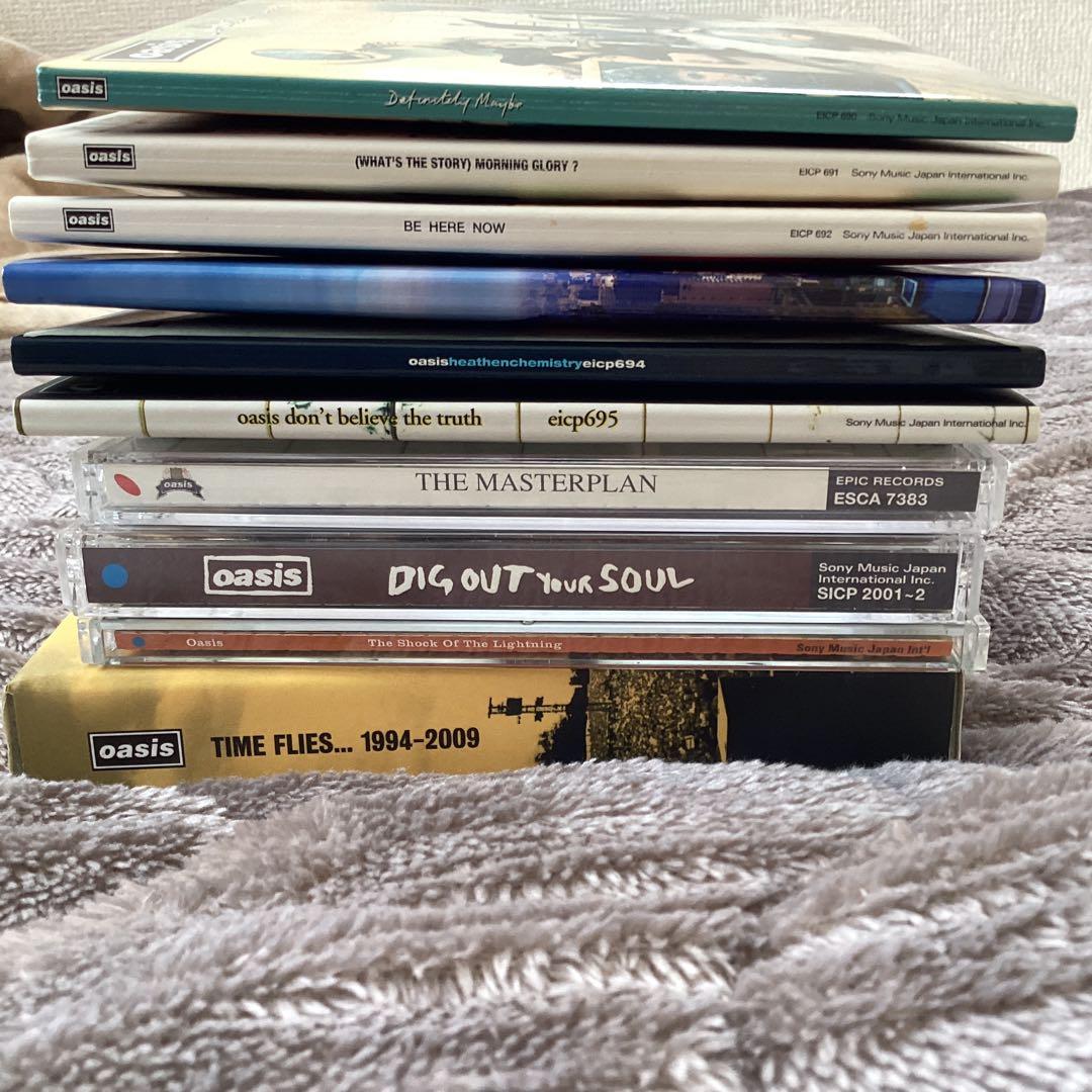OASIS オリジナルCD 10枚セット　紙ジャケ