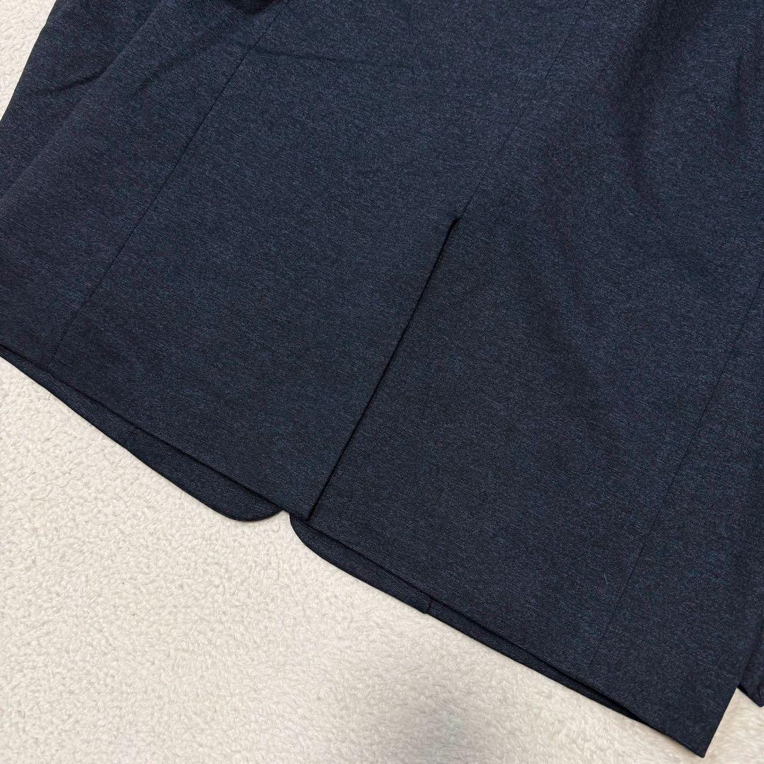 美品 XXL相当 theory スーツ セットアップ ネイビー ジャージ 紺