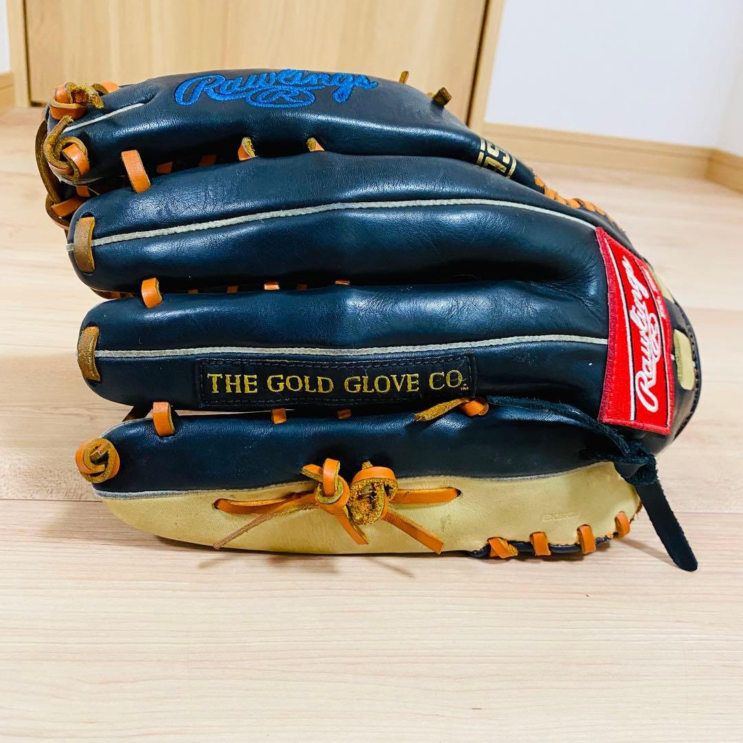 ★美品★ローリングス 一般 軟式グローブ HOH オールラウンド 右投 メジャー