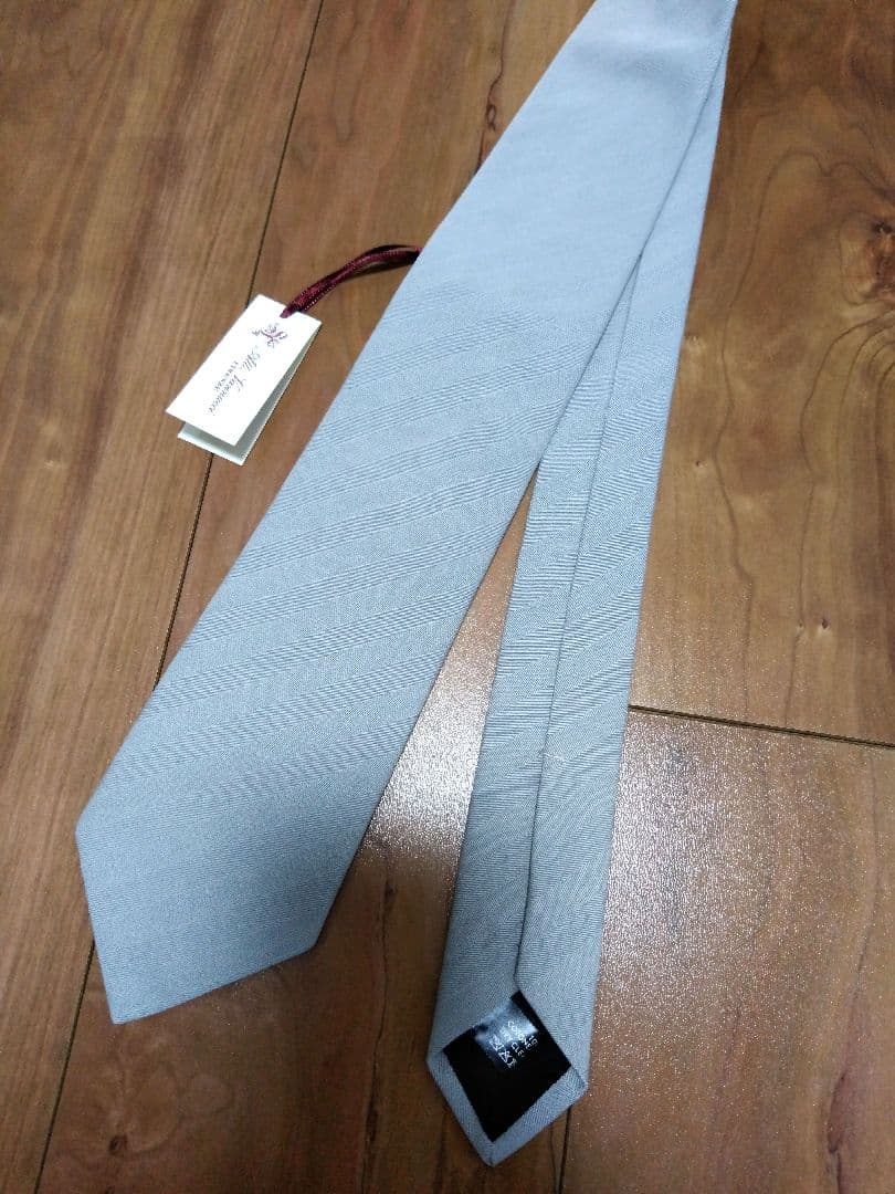 新品 Atto Vannucci アットヴァンヌッチネクタイ グレー sofia