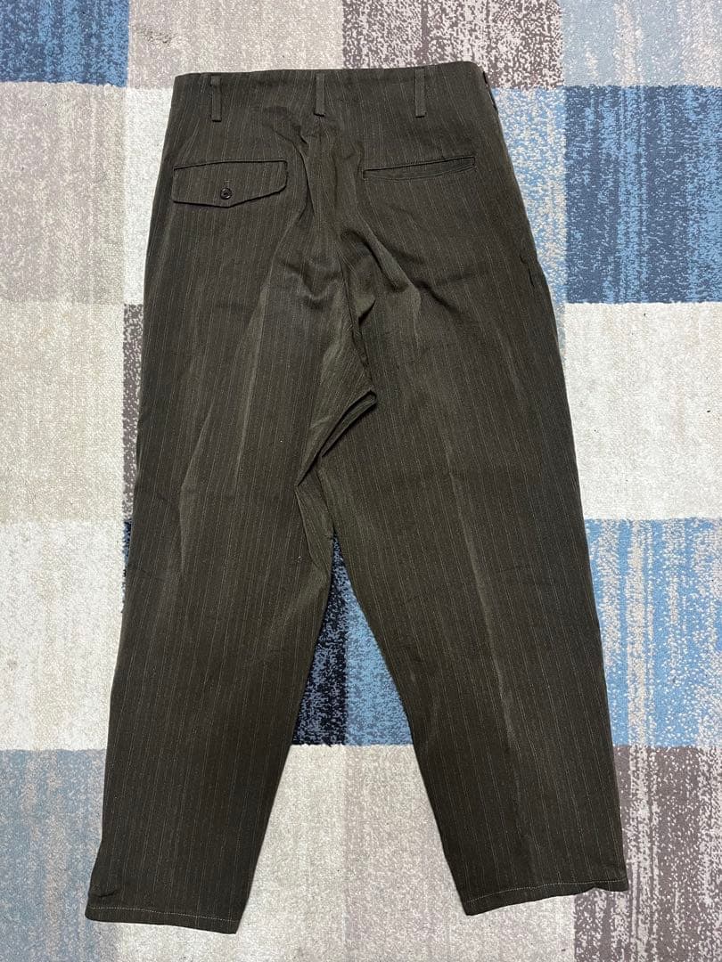 Ys for men ストライプ スラックス S