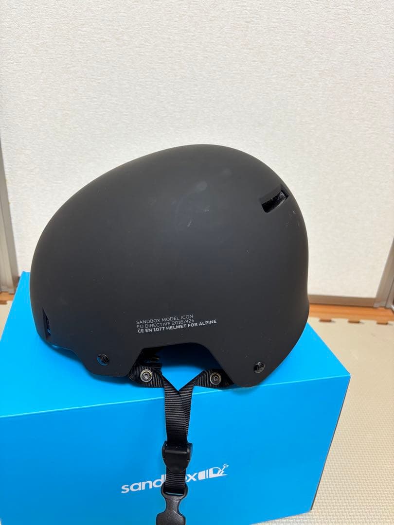 23-24 sandbox ICON マットブラック XL ヘルメット