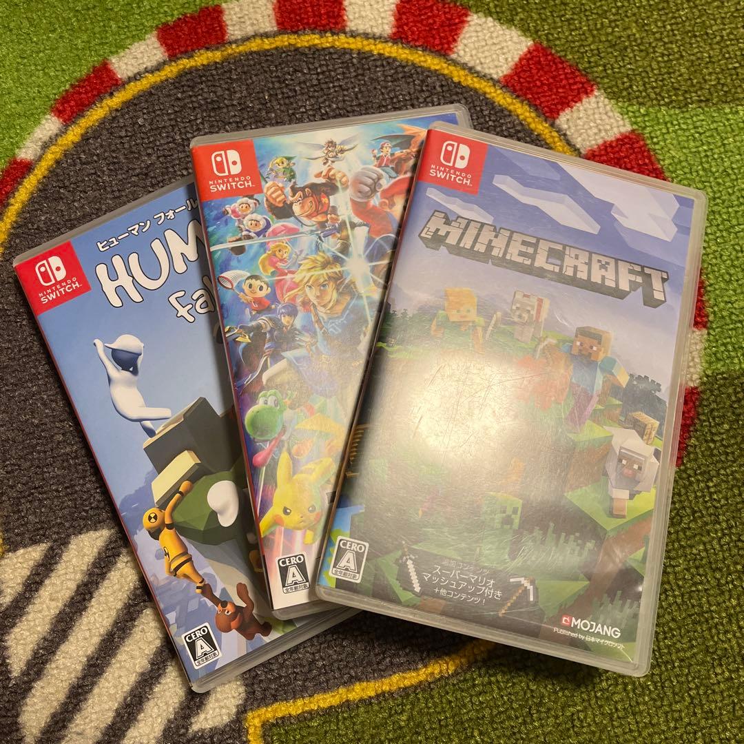 Human: Fall Flat スマブラ, マイクラ 値下げ可能　バラ売り不可