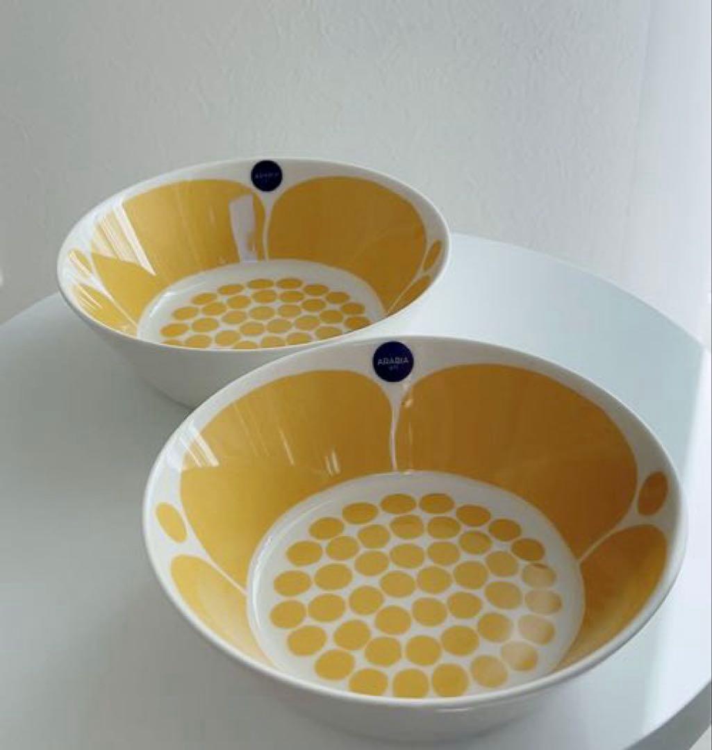 スンヌンタイ　ARABIA ボウル　16.5cm scope 2セット