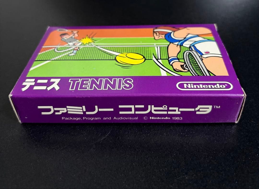 ★ 箱 極 美 品 ★ テニス　ファミコン　レア　FC