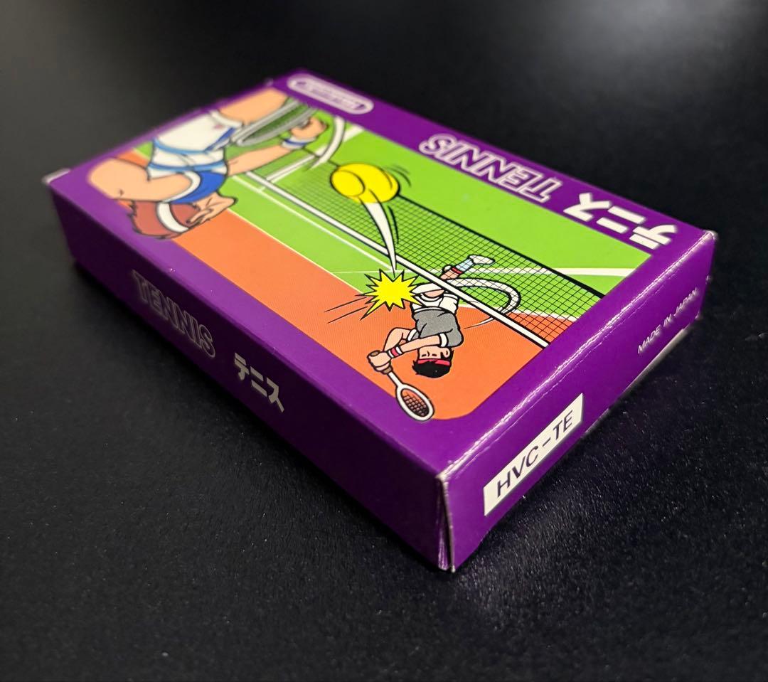 ★ 箱 極 美 品 ★ テニス　ファミコン　レア　FC