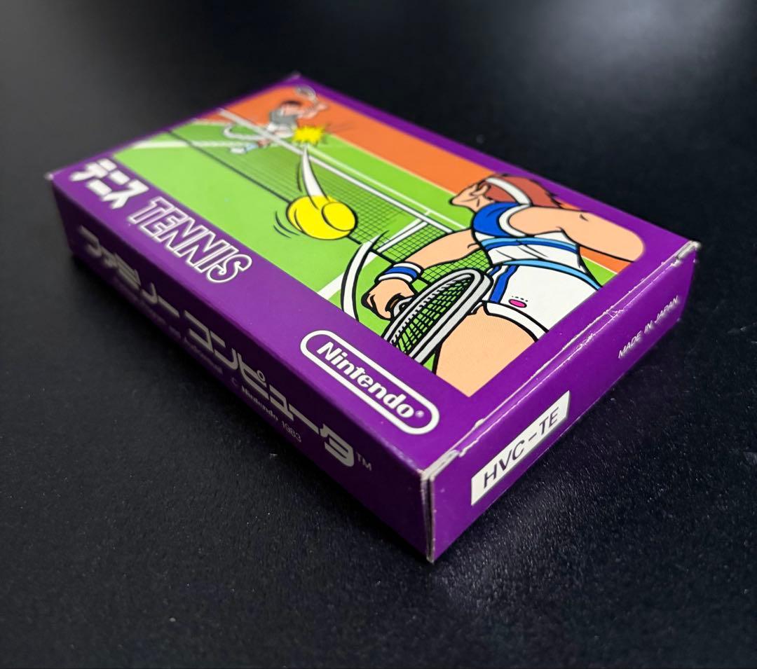 ★ 箱 極 美 品 ★ テニス　ファミコン　レア　FC