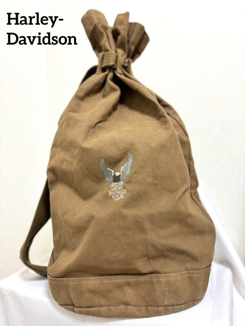 Harley-Davidson ダック地 ショルダーバック リュック アメカジ