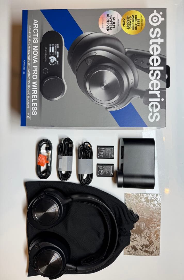 【純正イヤーパッド未使用】Arctis Nova Pro Wireless