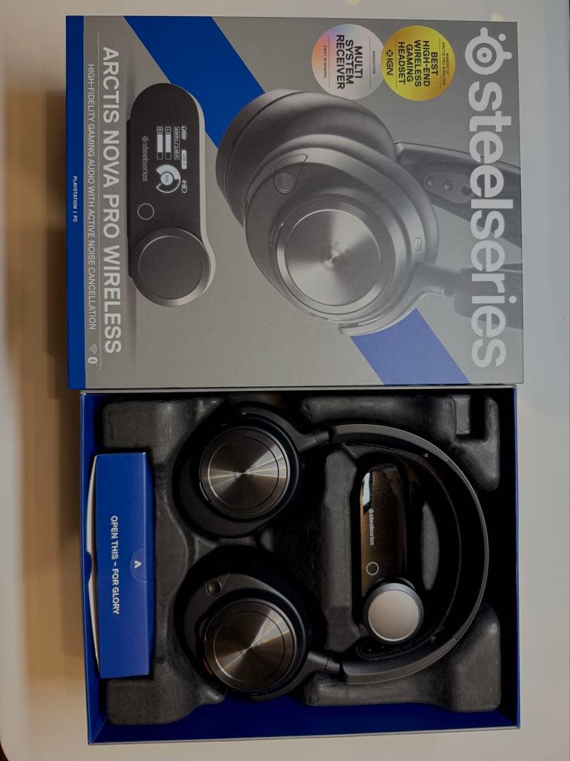 【純正イヤーパッド未使用】Arctis Nova Pro Wireless