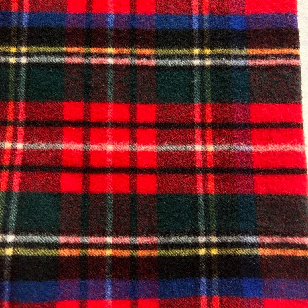 ジョンストンズ　大判　ストール　マフラー　カシミヤ　ロイヤルスチュワート