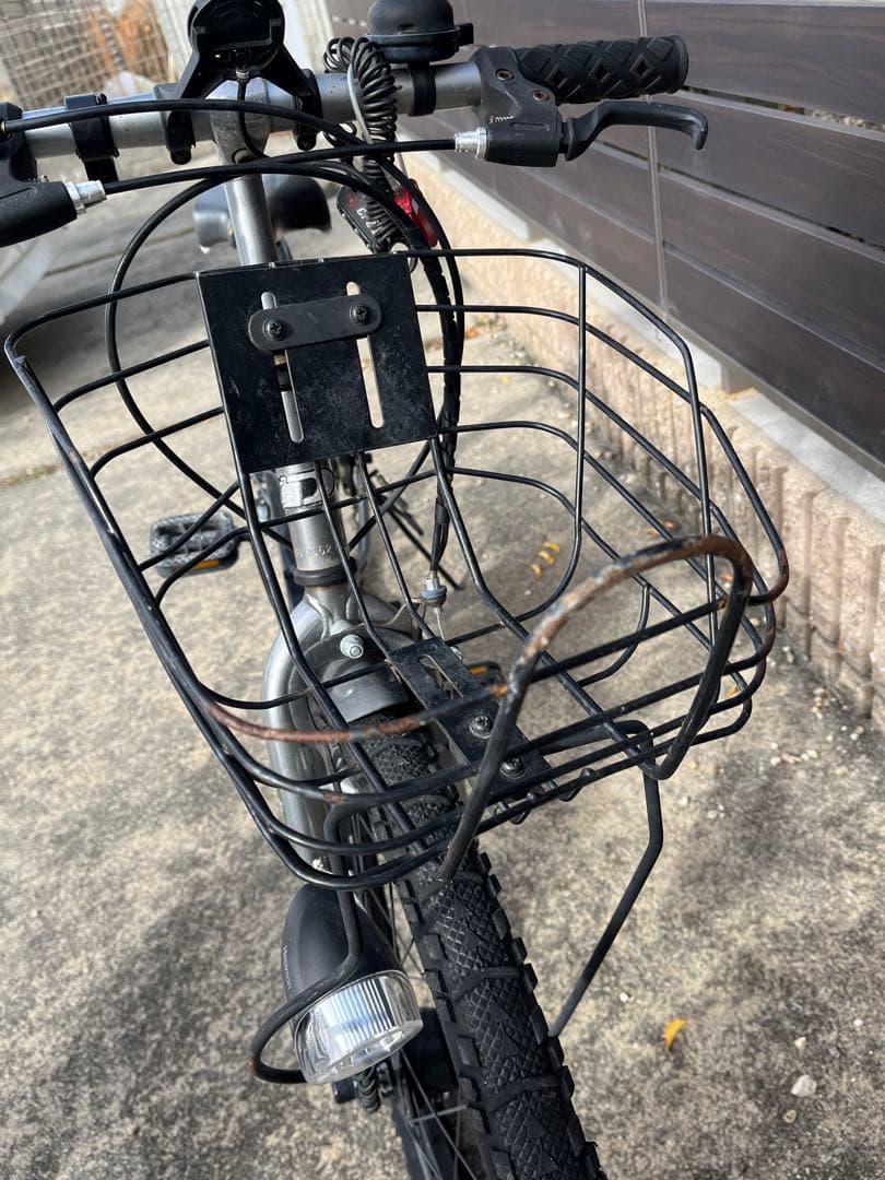 【引き取り限定】サイクルベースあさひ 自転車 22インチ シルバー