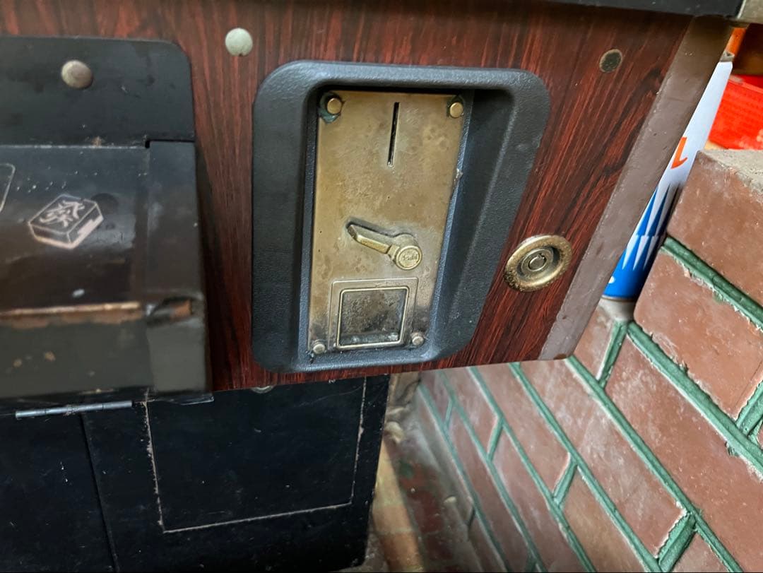 テーブル筐体 麻雀　昭和レトロ　② 兵庫県より出品中