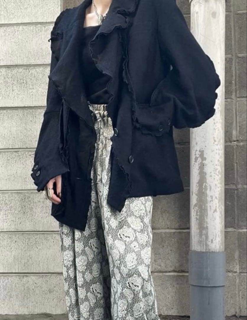 FUMIE=TANAKA フミエタナカ frill jk フリルジャケット