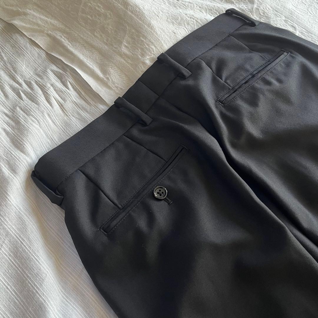 【美品】【廃盤品/定価¥18000】MBハイエンド尾州ウールスラックス　Mサイズ