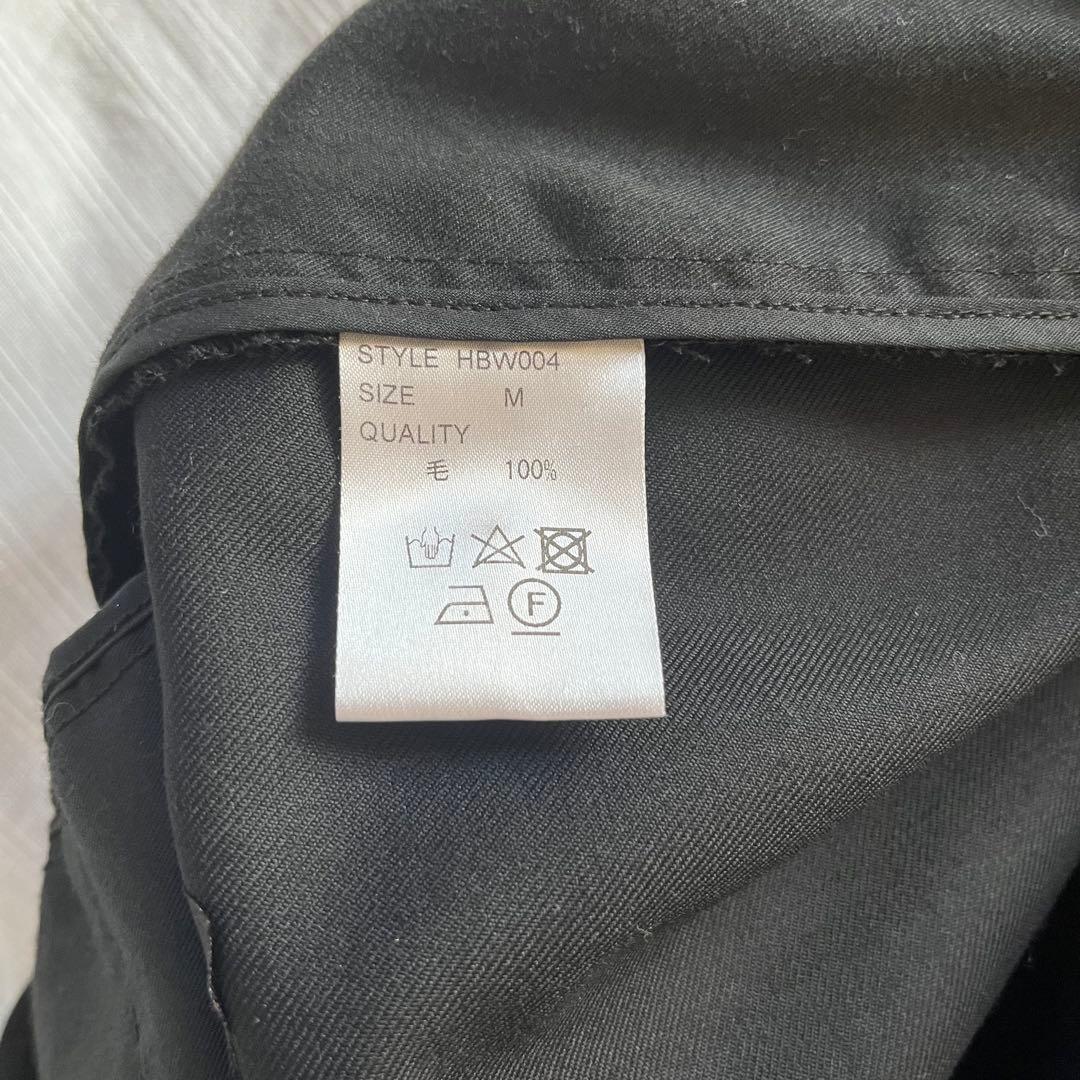 【美品】【廃盤品/定価¥18000】MBハイエンド尾州ウールスラックス　Mサイズ