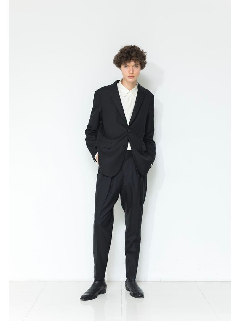 【美品】【廃盤品/定価¥18000】MBハイエンド尾州ウールスラックス　Mサイズ