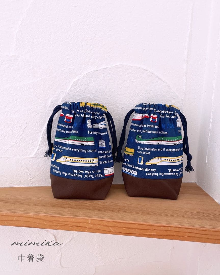 pino【レッスンバッグ/上靴袋/巾着/ランチョンマット】ハンドメイド注文