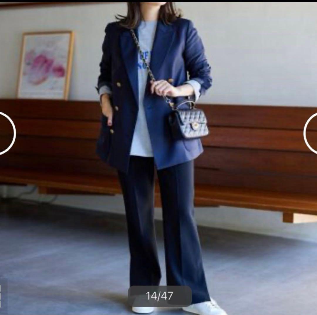 ジャーナルスタンダード ダブルフロントジャケット23AW 紺ブレ