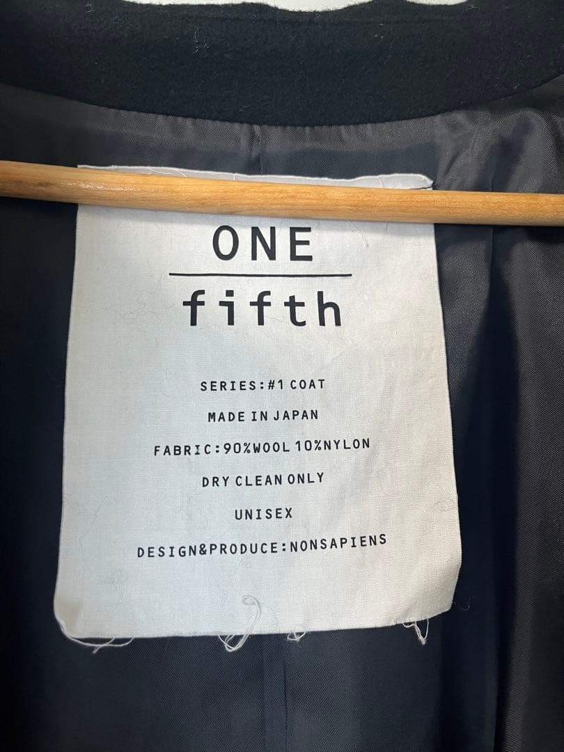 ONE fifth ショートコート　(ユニセックス)