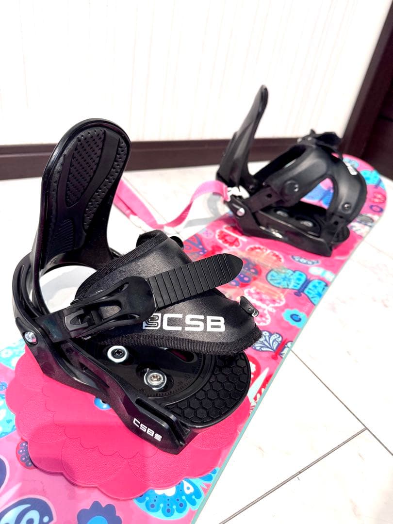 【値下げ中】Burton スノーボード 110 キッズ　人気の蝶々デザイン