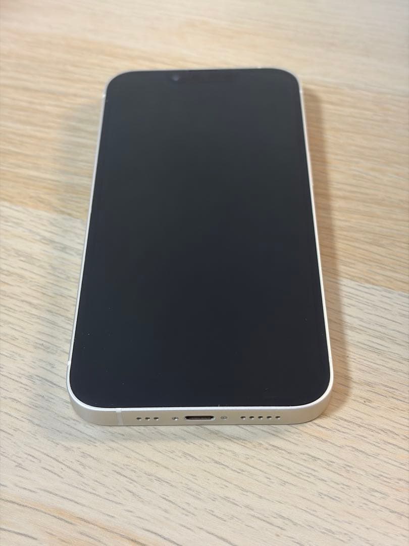 【美品】iPhone14本体　スターライト　128ギガ　SIMロック無し