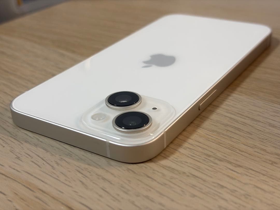 【美品】iPhone14本体　スターライト　128ギガ　SIMロック無し