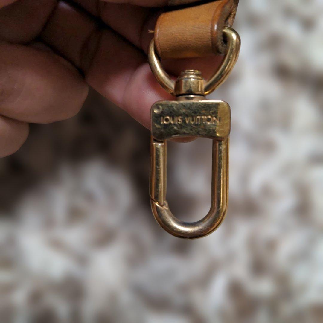 Louis Vuitton レザー ストラップ ブラウン