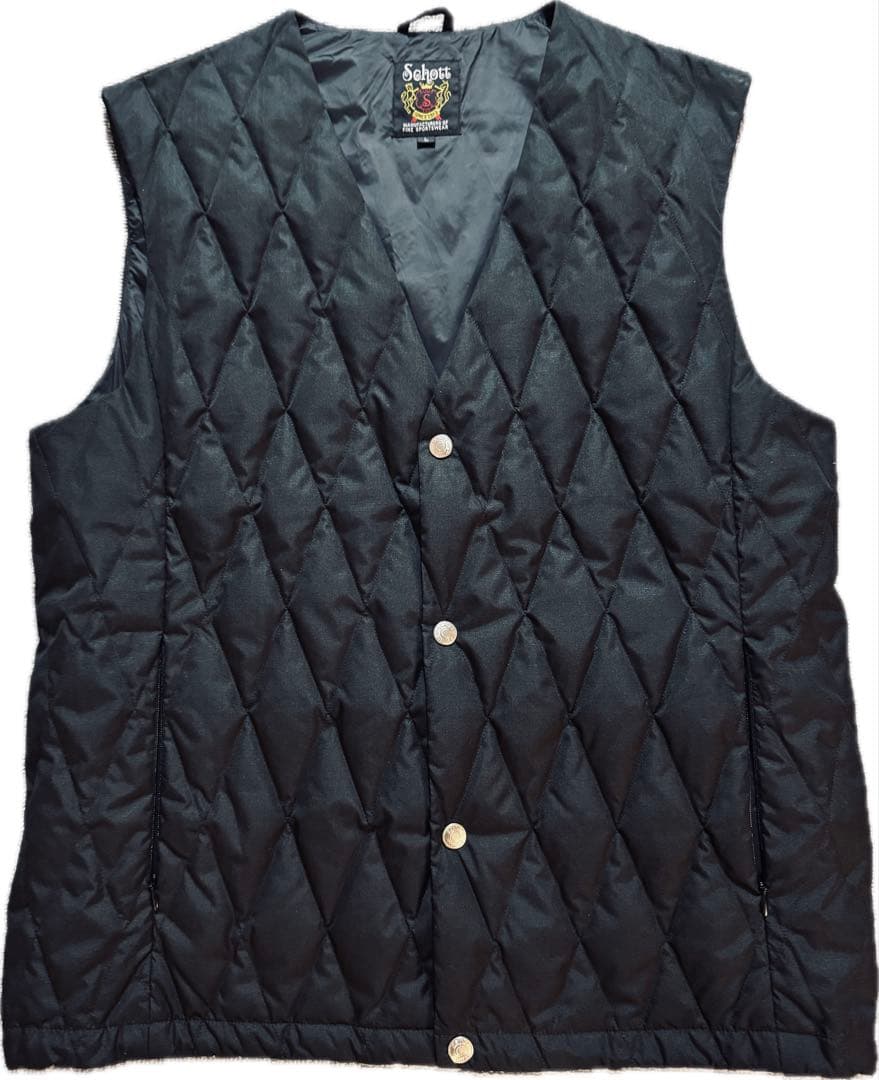 Schott×TAION ダウンベスト インナーダウン