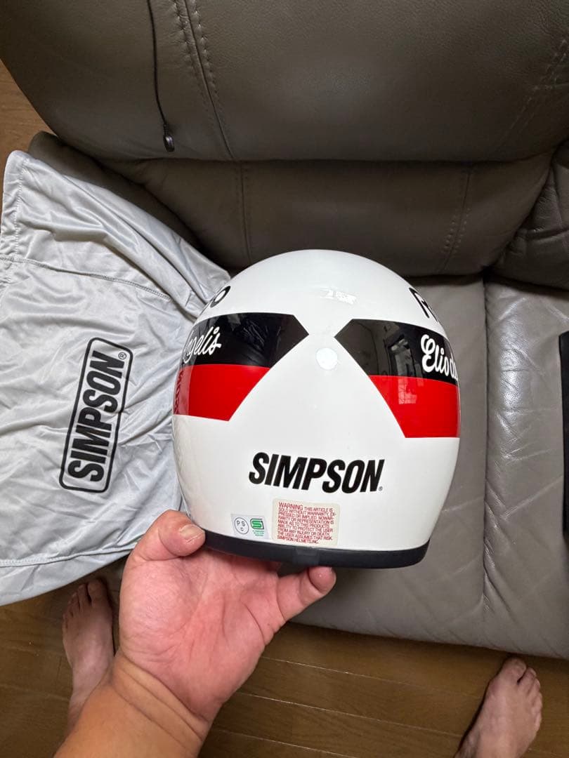 SIMSON M30 Elio de Angelis ヘルメット